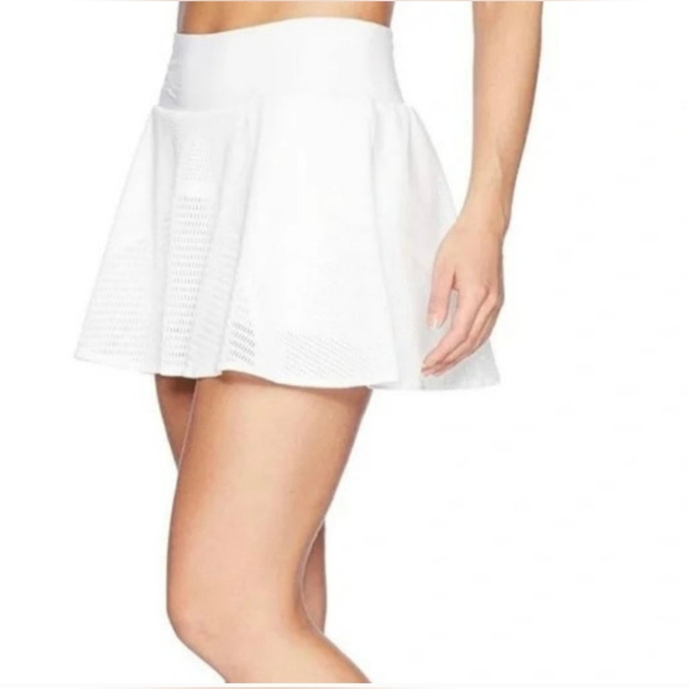 Adidas x Stella McCartney White Barricade Swingy Tennis Skort sz L